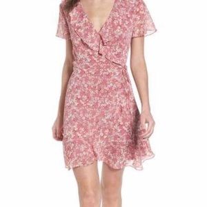 Nordstrom | Lush Pink Wrap Dress